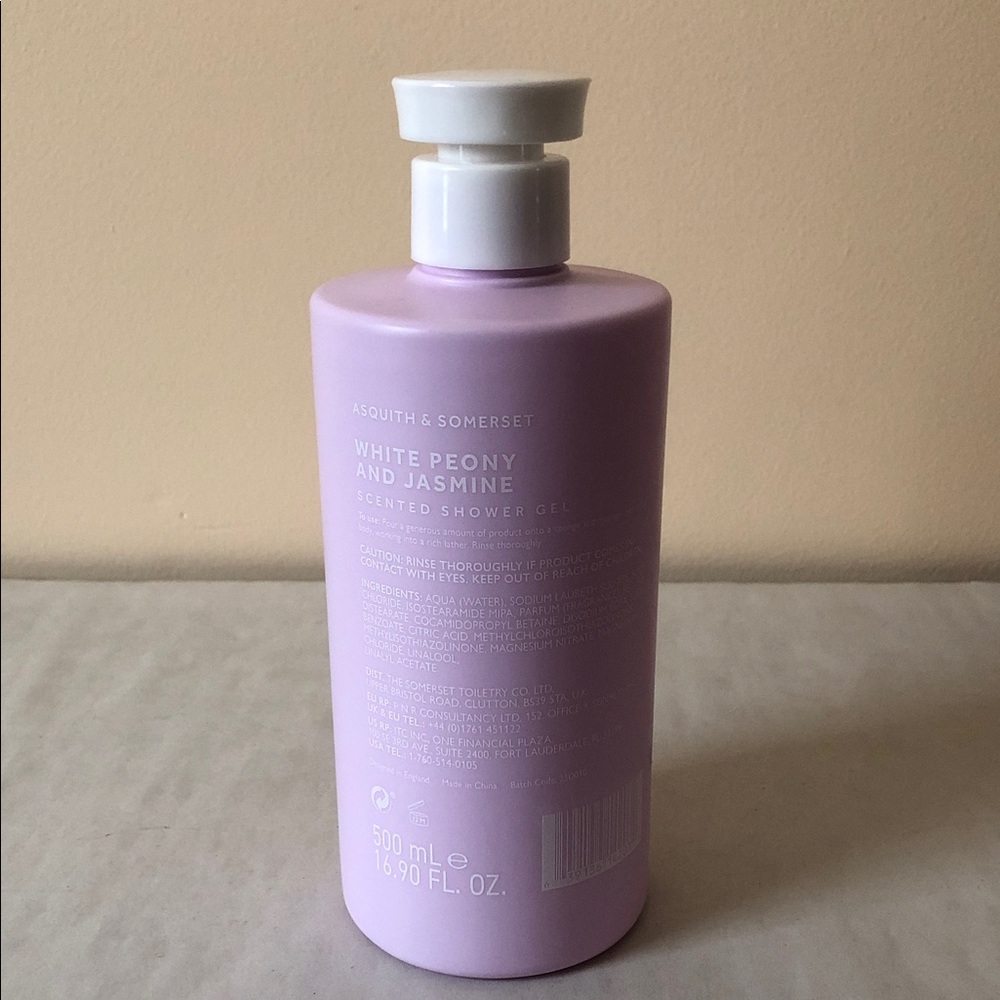 ASQUITH & Somerset White Peony and Jasmine Shower Gel - Picture 3 of 7